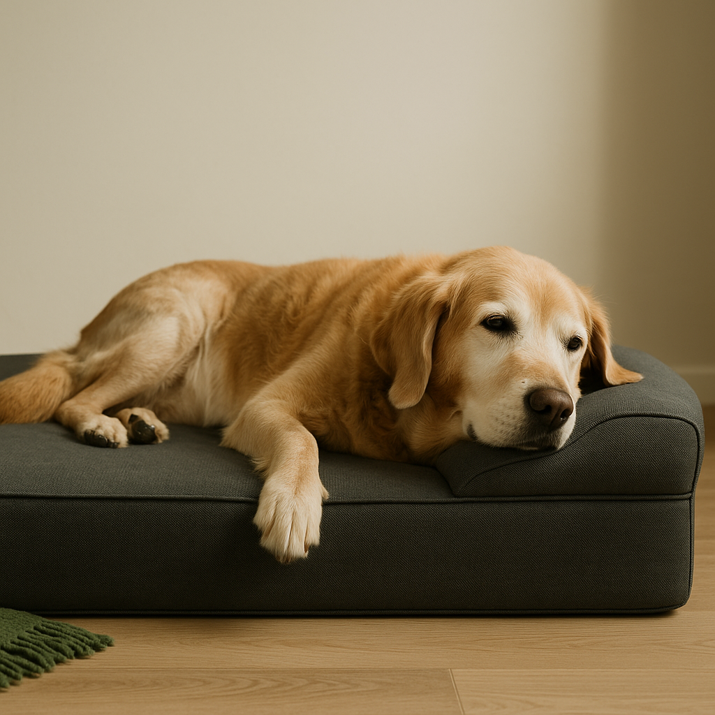 🐾 ¿Por qué tu perro mayor necesita una cama ortopédica? Beneficios reales para su salud y bienestar